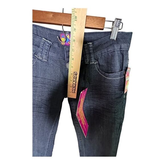 NWT AKA/MKS Dark Wash Skinny Leg Jeans - Size 27 - Picture 12 of 12